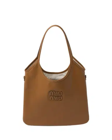 Miu Miu Ivy Leather Tote Bag | Thumbnail 1 Miu Miu Ivy Leather Tote Bag | Thumbnail 1
