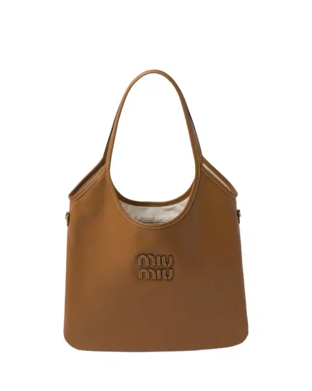 Miu Miu Ivy Leather Tote Bag