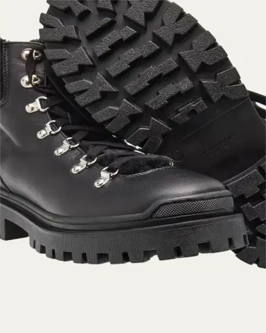Aquatalia Coralie Leather & Shearling Hiking Boots | Thumbnail 5