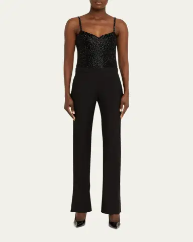 Alice + Olivia Nina Embellished Bustier Top | Thumbnail 2