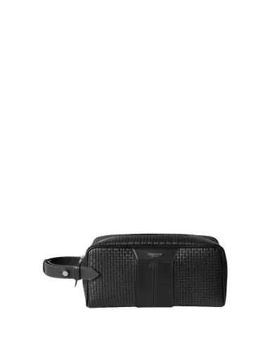 Serapian Men's Stepan Canvas and Leather Wash Bag | Thumbnail 1 Serapian Men's Stepan Canvas and Leather Wash Bag | Thumbnail 1