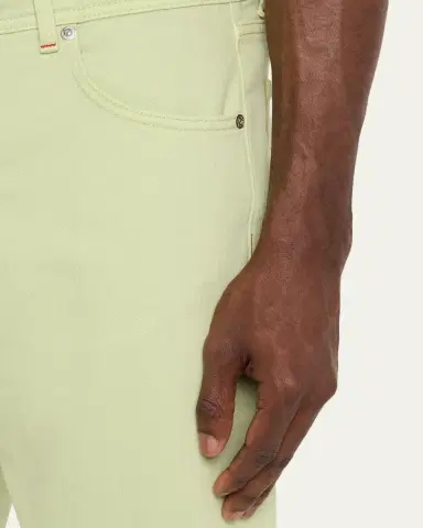 Kiton Men's Kurabo Slim Fit Cotton Stretch Five-Pocket Pants | Thumbnail 5