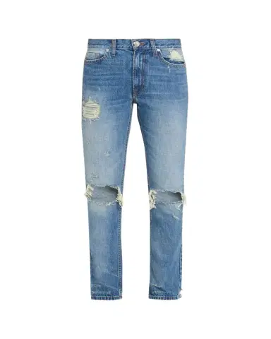 Brandon Maxwell The Riggs Distressed Crop Cigarette Jeans | Thumbnail 1 Brandon Maxwell The Riggs Distressed Crop Cigarette Jeans | Thumbnail 1