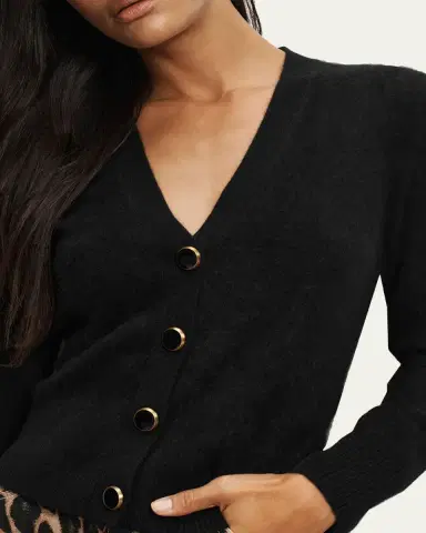 Veronica Beard Solene Brushed Cashmere Cardigan | Thumbnail 5 Veronica Beard Solene Brushed Cashmere Cardigan | Thumbnail 5