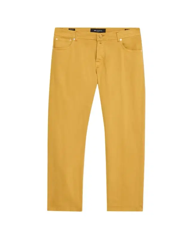 Men's Kurabo Slim Fit Cotton Stretch Five-Pocket Pants