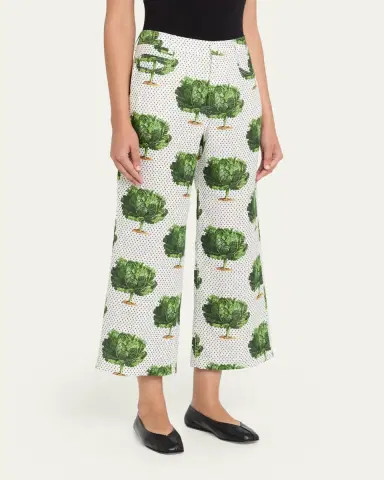 Libertine Lettuce Dance To The Beat Straight-Leg Ankle Pants | Thumbnail 4