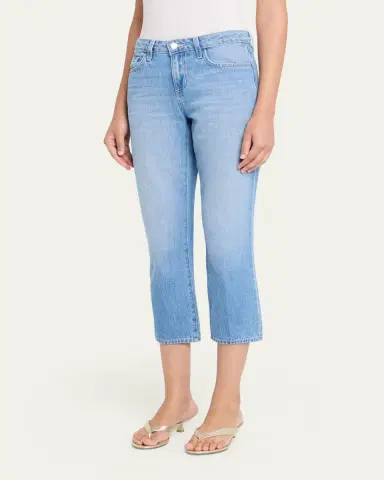 L'Agence Thalina Mid-Rise Slouchy Straight Jeans | Thumbnail 4 L'Agence Thalina Mid-Rise Slouchy Straight Jeans | Thumbnail 4