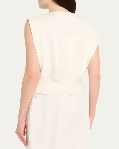 3.1 Phillip Lim Draped Sleeveless French Terry Top | Thumbnail 3 3.1 Phillip Lim Draped Sleeveless French Terry Top | Thumbnail 3