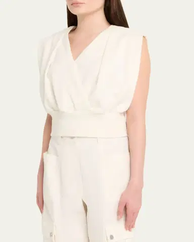 3.1 Phillip Lim Draped Sleeveless French Terry Top | Thumbnail 4 3.1 Phillip Lim Draped Sleeveless French Terry Top | Thumbnail 4