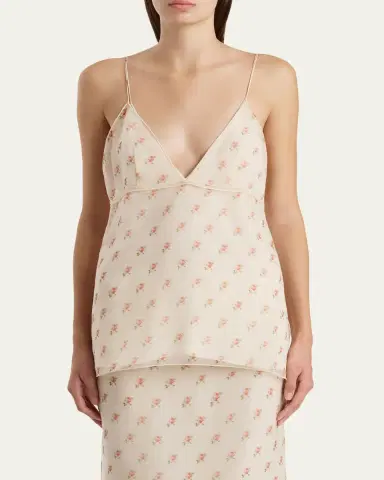 Khaite Timy Backless Silk Tank Top | Thumbnail 4