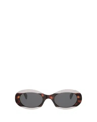 Celine Triomphe 01 Oval Acetate Sunglasses | Thumbnail 1 Celine Triomphe 01 Oval Acetate Sunglasses | Thumbnail 1