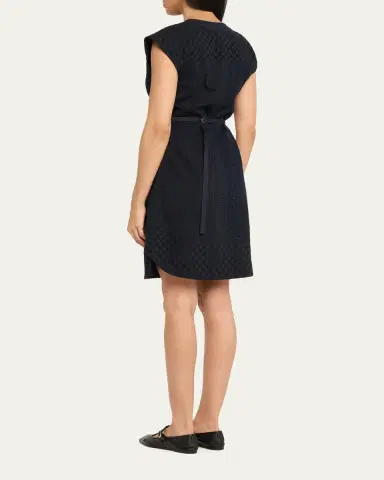 3.1 Phillip Lim Broderie Anglaise Cape-Sleeve Shift Dress | Thumbnail 3 3.1 Phillip Lim Broderie Anglaise Cape-Sleeve Shift Dress | Thumbnail 3