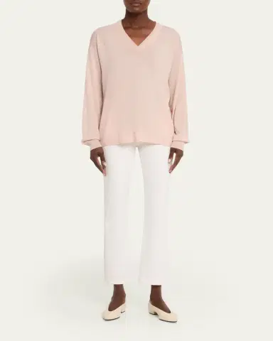Lafayette 148 New York V-Neck Merino Wool Knit Sweater | Thumbnail 2 Lafayette 148 New York V-Neck Merino Wool Knit Sweater | Thumbnail 2