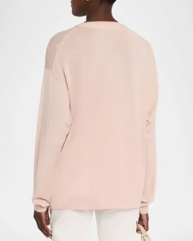 Lafayette 148 New York V-Neck Merino Wool Knit Sweater | Thumbnail 7 Lafayette 148 New York V-Neck Merino Wool Knit Sweater | Thumbnail 7