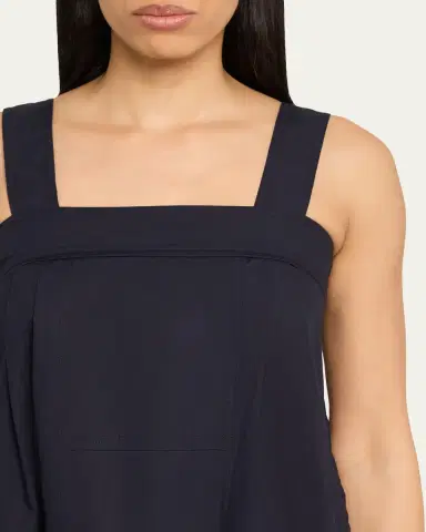 3.1 Phillip Lim Square-Neck Cotton Midi Dress | Thumbnail 5