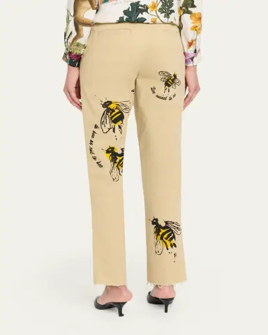 Libertine Bee Lieve Straight-Leg Chino Pants | Thumbnail 3 Libertine Bee Lieve Straight-Leg Chino Pants | Thumbnail 3