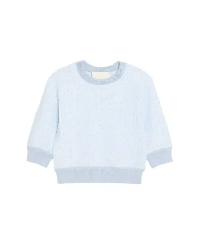 3.1 Phillip Lim Crewneck Three-Quarter Sleeve Sweater