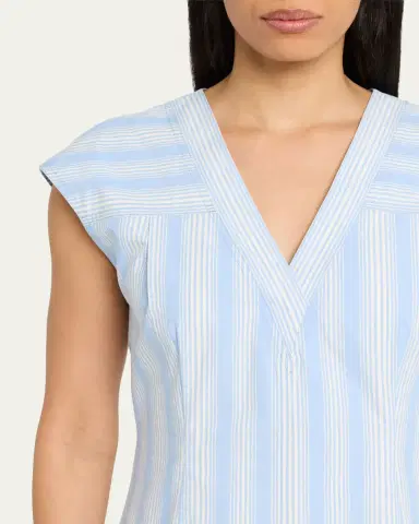 3.1 Phillip Lim Stripe Cap-Sleeve Shift Dress | Thumbnail 5 3.1 Phillip Lim Stripe Cap-Sleeve Shift Dress | Thumbnail 5