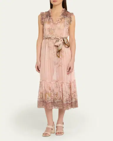 Zimmermann Alchemy Flutter Dress | Thumbnail 4 Zimmermann Alchemy Flutter Dress | Thumbnail 4