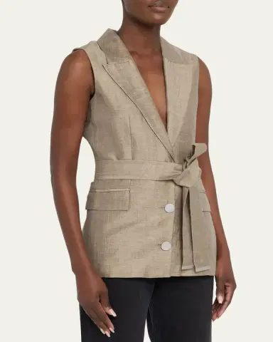 L'Agence Harper Belted Blazer | Thumbnail 4 L'Agence Harper Belted Blazer | Thumbnail 4