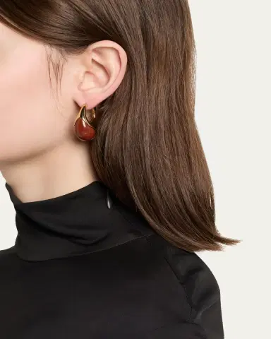 Bottega Veneta Drop Marble Earrings | Thumbnail 2