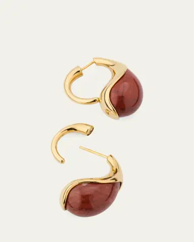 Bottega Veneta Drop Marble Earrings | Thumbnail 4