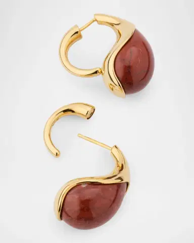 Bottega Veneta Drop Marble Earrings | Thumbnail 7