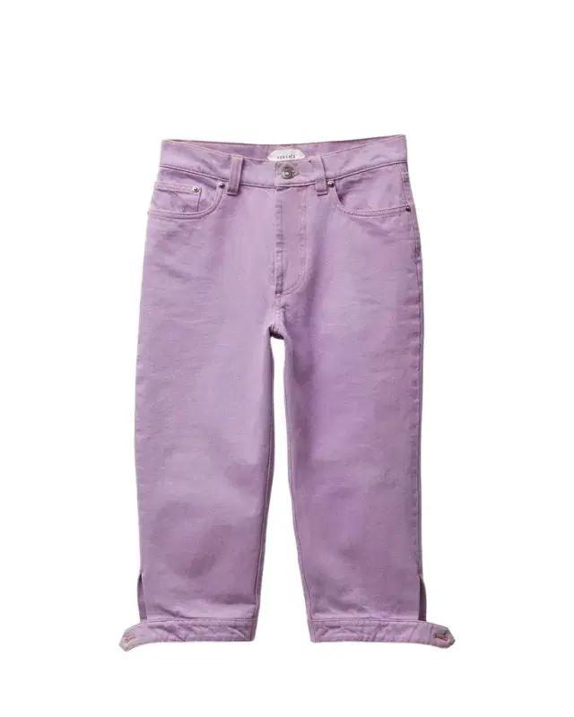 Non-Stretch Denim Capri Jeans