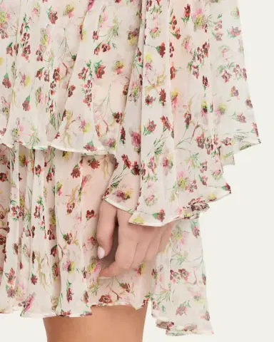 ALIX OF BOHEMIA Vienna Wild Garden Tiered Mini Dress | Thumbnail 5 ALIX OF BOHEMIA Vienna Wild Garden Tiered Mini Dress | Thumbnail 5
