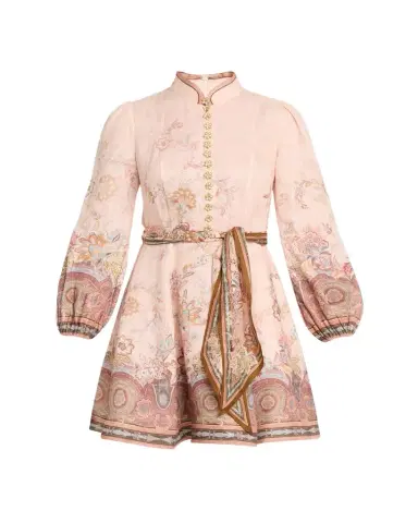 Zimmermann Alchemy Button Mini Dress | Thumbnail 1