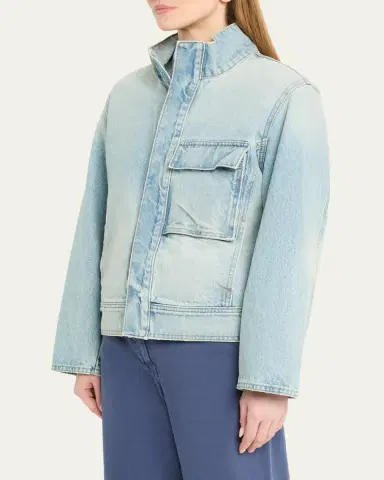 Nili Lotan Marilou Denim Jacket | Thumbnail 4