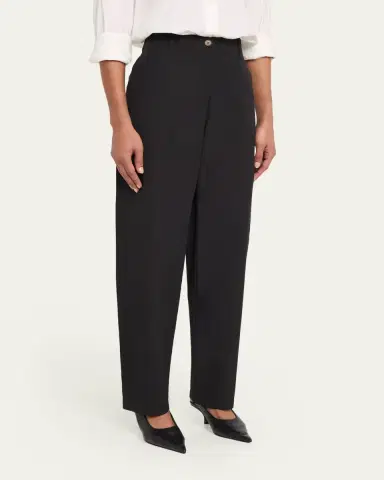 Lafayette 148 New York Kent Linen-Viscose Barrel Pants | Thumbnail 4 Lafayette 148 New York Kent Linen-Viscose Barrel Pants | Thumbnail 4