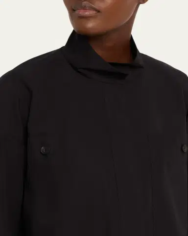 Lafayette 148 New York Boxy Cropped Cotton Jacket | Thumbnail 5 Lafayette 148 New York Boxy Cropped Cotton Jacket | Thumbnail 5