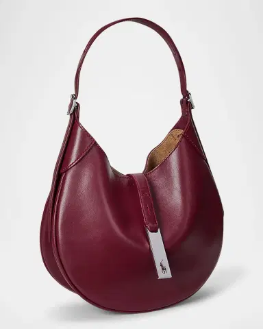 Polo Ralph Lauren Polo ID Small Sport Calf Leather Shoulder Bag | Thumbnail 3 Polo Ralph Lauren Polo ID Small Sport Calf Leather Shoulder Bag | Thumbnail 3