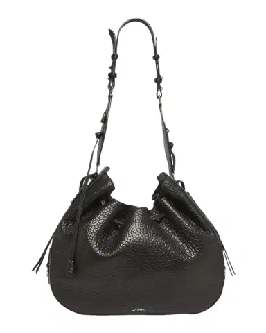 Isabel Marant Bolton Pebble Leather Drawstring Hobo Bag | Thumbnail 1 Isabel Marant Bolton Pebble Leather Drawstring Hobo Bag | Thumbnail 1