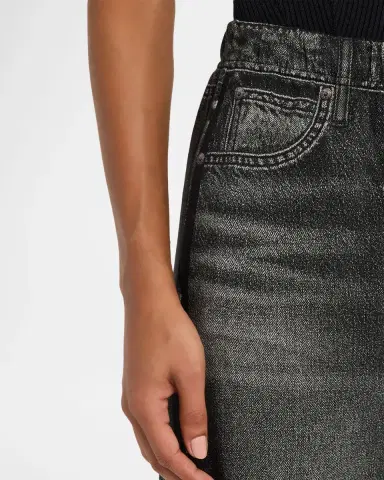 Rag & Bone rb Miramar Terry Wide-Leg Track Jeans | Thumbnail 8