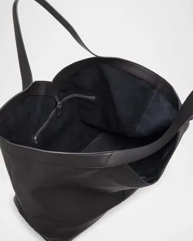 Saint Laurent Men's Y Tote Bag in Grained Leather | Thumbnail 4 Saint Laurent Men's Y Tote Bag in Grained Leather | Thumbnail 4