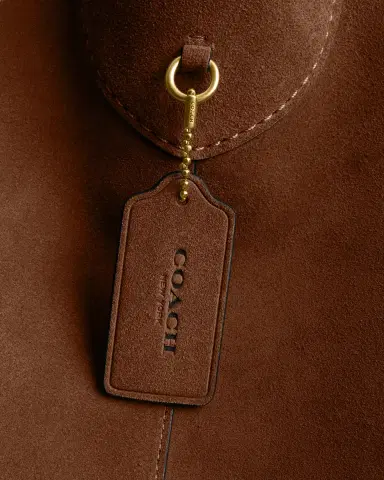 Coach Brooklyn 39 Suede Shoulder Bag | Thumbnail 6