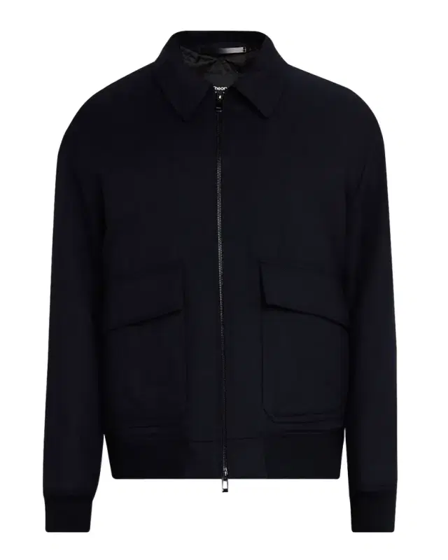 Men's Modern Aviator Jacket in Dapper Wool