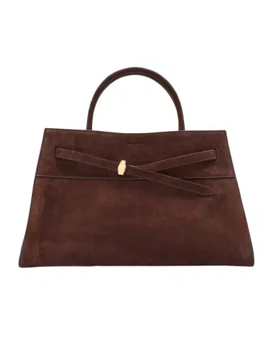 Veronica Beard Dash Large Belted Suede Shoulder Bag | Thumbnail 1 Veronica Beard Dash Large Belted Suede Shoulder Bag | Thumbnail 1