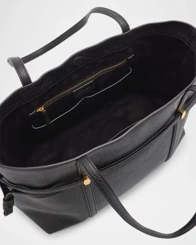 Veronica Beard Lasso Belted Leather Tote Bag | Thumbnail 4 Veronica Beard Lasso Belted Leather Tote Bag | Thumbnail 4