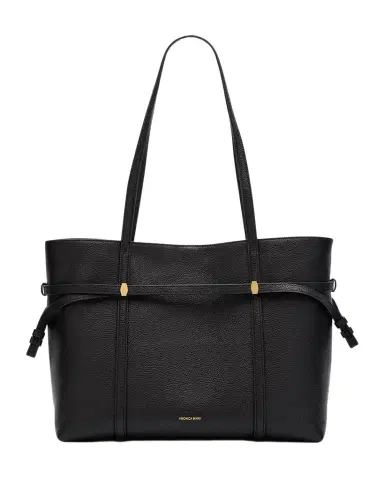 Veronica Beard Lasso Belted Leather Tote Bag | Thumbnail 1 Veronica Beard Lasso Belted Leather Tote Bag | Thumbnail 1