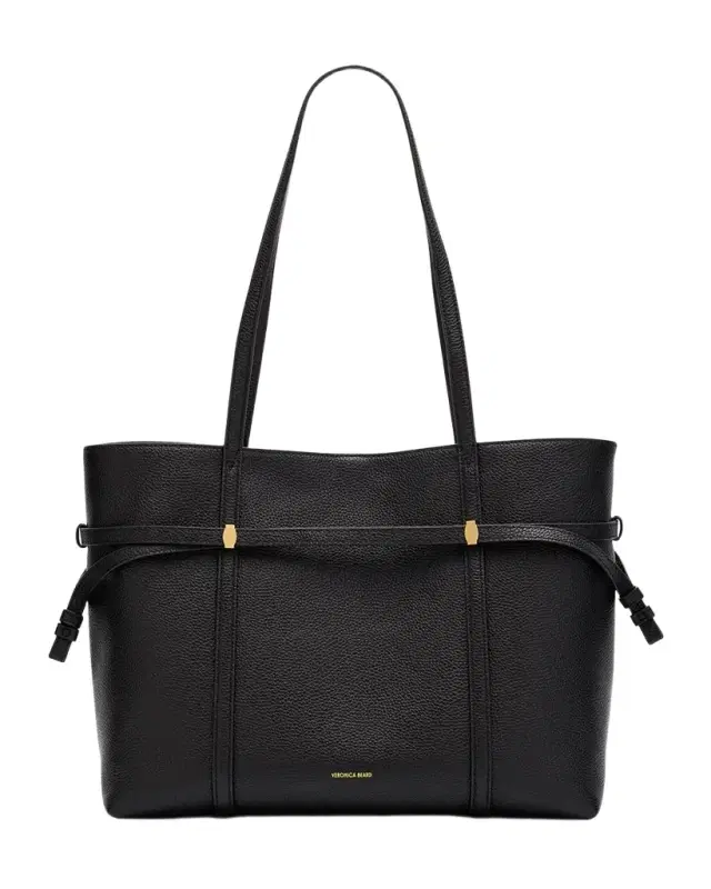 Lasso Belted Leather Tote Bag