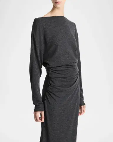 Vince Draped High-Neck Top | Thumbnail 2