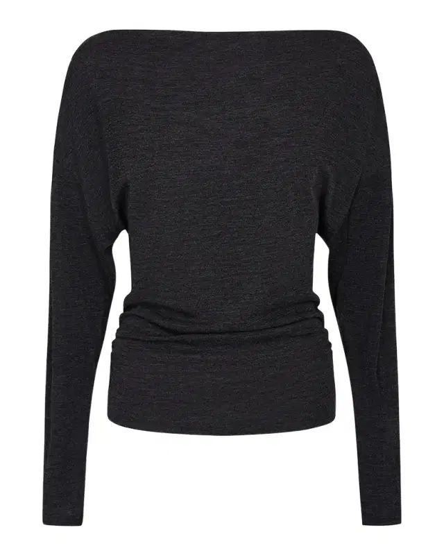 Vince Draped High-Neck Top