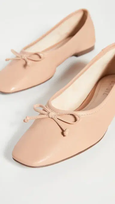 Schutz Arissa Flats Tan/Honey Beige | Thumbnail 6