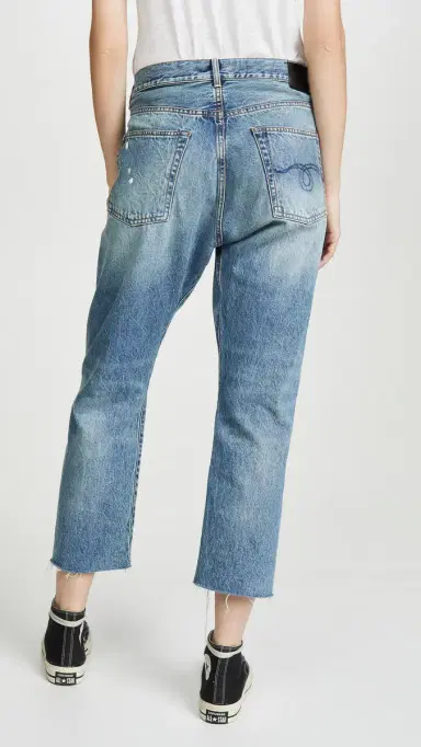 R13 Crossover Jeans Jasper Blue | Thumbnail 3 R13 Crossover Jeans Jasper Blue | Thumbnail 3