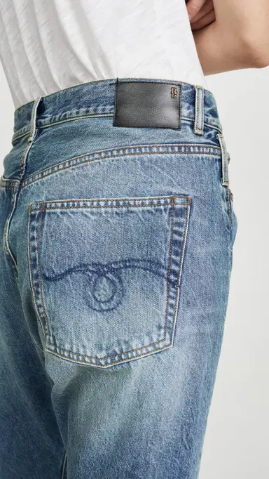 R13 Crossover Jeans Jasper Blue | Thumbnail 6 R13 Crossover Jeans Jasper Blue | Thumbnail 6