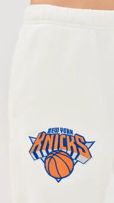 DANNIJOPRO NY Knicks Bullseye Sweatpants White | Thumbnail 6