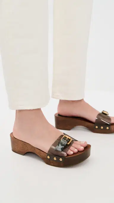 FARM Rio Jelly Clogs Black | Thumbnail 3